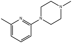 Piperazine, 1-methyl-4-(6-methyl-2-pyridinyl)- (9CI) Structure