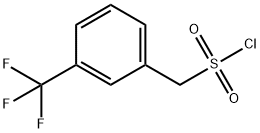 4-TRIFLUOROMETHYLBENZYLSULFONYL CHLORIDE Structure