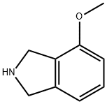 4-甲氧基异吲哚啉, 127168-73-4, 结构式