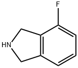 4-氟异吲哚, 127168-78-9, 结构式