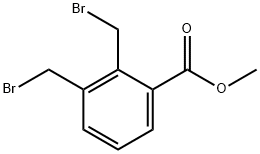 Methyl 2,3-bis(broMoMethyl)benzoate Structure