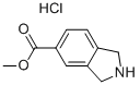 イソインドリン-5-カルボン酸メチル塩酸塩 化学構造式