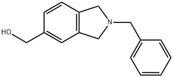 (2-ベンジルイソインドリン-5-イル)メタノール 化学構造式