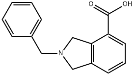 2-ベンジルイソインドリン-4-カルボン酸 化学構造式