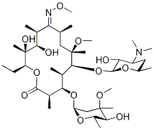 克拉霉素杂质G 结构式