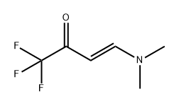 (3E)-4-(ジメチルアミノ)-1,1,1-トリフルオロブト-3-エン-2-オン 化学構造式