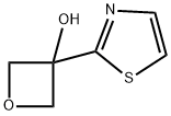 チアゾール-2-イル-オキセタン-3-オール 化学構造式
