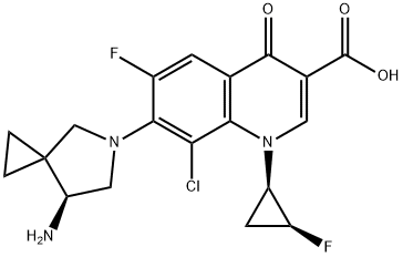 Sitafloxacin Structure