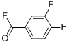 Benzoyl fluoride, 3,4-difluoro- (9CI) Structure