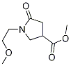 Methyl 1-(2-Methoxyethyl)-2-oxopyrrolidine-4-carboxylate Structure