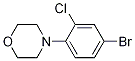 4-(2-氯-4-溴苯基)吗啉, 1272756-07-6, 结构式
