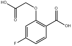 2-(羧基甲氧基)-4-氟苯甲酸