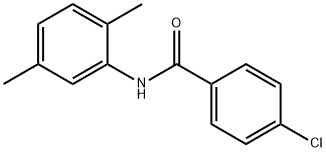 4-Chloro-N-(2,5-diMethylphenyl)benzaMide, 97% Structure