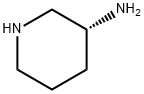 (R)-3-アミノピペリジン 化学構造式