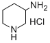 3-PIPERIDINAMINE HYDROCHLORIDE 化学構造式