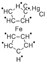 氯汞二茂铁, 1273-75-2, 结构式