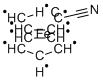 Cyanoferrocene 化学構造式