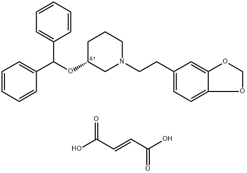 Zamifenacinfumarate Structure