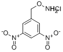 3,5-ジニトロベンジルオキシアミン塩酸塩 化学構造式
