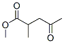 Pentanoic acid, 2-methyl-4-oxo-, methyl ester, (-)- (9CI) 化学構造式