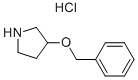 3-(BENZYLOXY)PYRROLIDINE HYDROCHLORIDE Structure