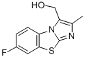 7-FLUORO-2-METHYLIMIDAZO[2,1-B]BENZOTHIAZOLE-3-METHANOL 结构式