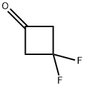 3,3-二氟环丁酮 结构式