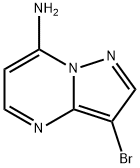 3-溴吡唑并[1,5-A]嘧啶-7-胺,1273577-17-5,结构式