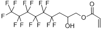 4,4,5,5,6,6,7,7,8,8,9,9,9-十三氟-2-羟基壬酯 结构式