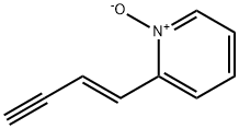 Pyridine, 2-(1-buten-3-ynyl)-, 1-oxide, (E)- (9CI) Structure
