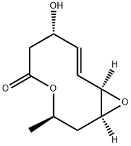DECARESTRICTINE A, 127393-90-2, 结构式