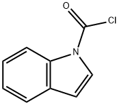 1H-Indole-1-carbonyl chloride (9CI) Struktur