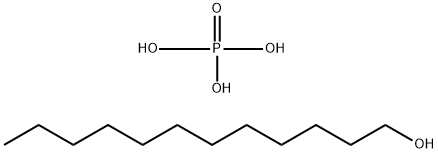 ラウリルリン酸 化学構造式