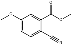 METHYL 2-CYANO-5-METHOXYBENZOATE Struktur
