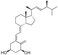 1β-Hydroxy Vitamin D2 化学構造式