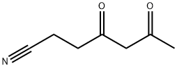 庚腈,4,6-二氧代 - (9CI), 127528-53-4, 结构式