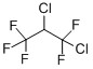 1,2-DICHLORO-1,1,3,3,3-PENTAFLUOROPROPANE Struktur