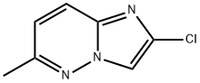2-氯-6-甲基咪唑并[1,2-B]哒嗪, 127566-20-5, 结构式