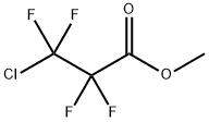 3-クロロ-2,2,3,3-テトラフルオロプロピオン酸メチル 化学構造式