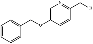5-(BENZYLOXY)-2-(CHLOROMETHYL)PYRIDINE Structure