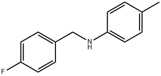 N-(4-Fluorobenzyl)-4-Methylaniline, 97% Struktur
