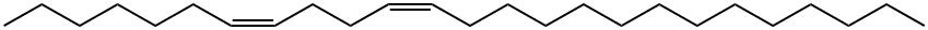 7(Z),11(Z)-Pentacosadiene Structure