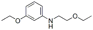 Benzenamine, 3-ethoxy-N-(2-ethoxyethyl)- (9CI) Struktur