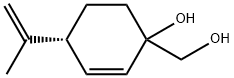 (4R)-1-Hydroxy-4-(1-methylethenyl)-2-cyclohexene-1-methanol Structure