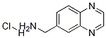 Quinoxalin-6-yl-MethylaMine hydrochloride Structure