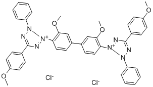 P-ANISYL BLUE TETRAZOLIUM CHLORIDE Struktur