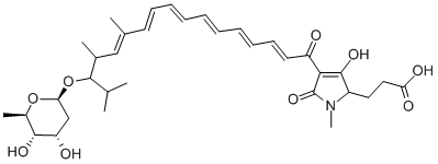 烯烃菌素, 12764-54-4, 结构式