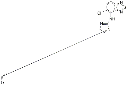 N-Acetyl Tizanidine-D4 Struktur