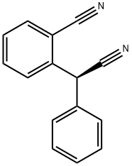 2-[CYANO(PHENYL)METHYL]BENZENECARBONITRILE Structure