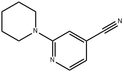 2-(哌啶-1-基)异烟腈, 127680-89-1, 结构式